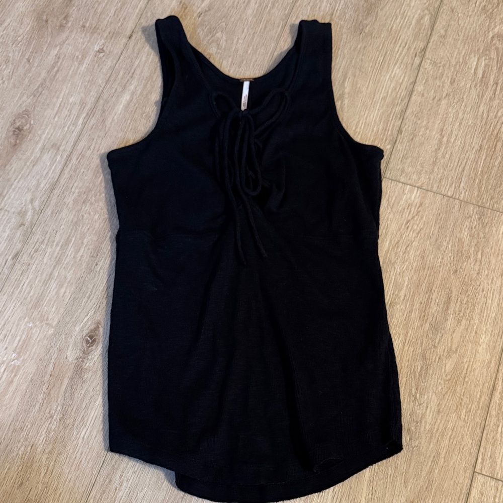 Free People Black Tank Top